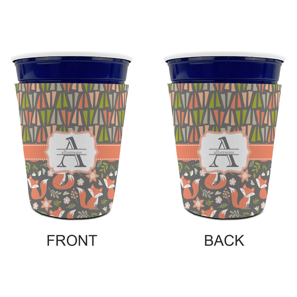Fox Trail Floral Party Cup Sleeves - without bottom - Approval