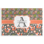 Fox Trail Floral Disposable Paper Placemats (Personalized)