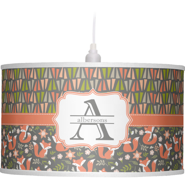 Fox Trail Floral Pendant Lamp Shade