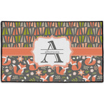 Fox Trail Floral Door Mat - 60"x36" (Personalized)