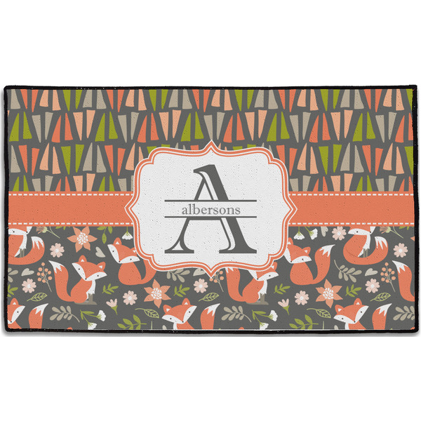 Fox Trail Floral Personalized - 60x36 (APPROVAL)