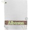 Fox Trail Floral Personalized Golf Towel