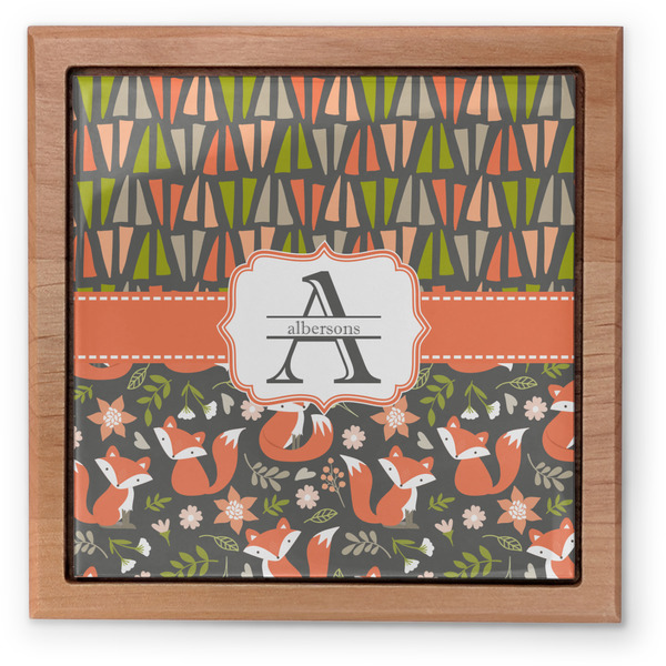 Fox Trail Floral Pet Urn - Apvl