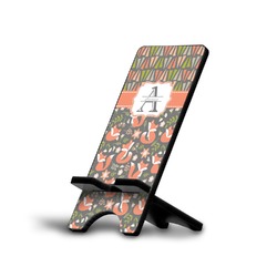 Fox Trail Floral Cell Phone Stand (Personalized)