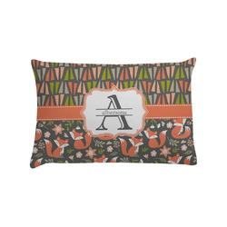 Fox Trail Floral Pillow Case - Standard (Personalized)