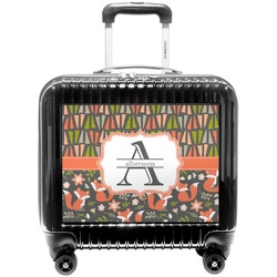 Fox Trail Floral Pilot / Flight Suitcase (Personalized)
