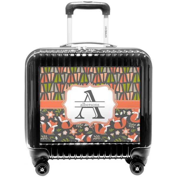 Custom Fox Trail Floral Pilot / Flight Suitcase (Personalized)