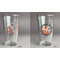 Fox Trail Floral Pint Glass - Two Content - Approval