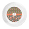 Fox Trail Floral Plastic Party Dinner Plates - Approval