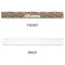 Fox Trail Floral Plastic Ruler - 12" - APPROVAL