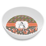 Fox Trail Floral Melamine Bowl - 8 oz (Personalized)