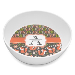 Fox Trail Floral Melamine Bowl - 8 oz (Personalized)