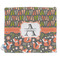 Fox Trail Floral Security Blanket - Front View