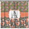 Fox Trail Floral Shower Curtain (Personalized) (Non-Approval)