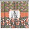 Fox Trail Floral Shower Curtain - 71" x 74" (Personalized)