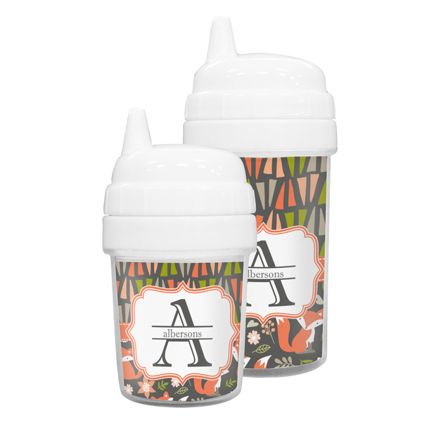 Fox Trail Floral Sippy Cups