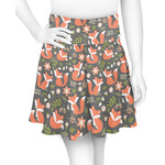 Fox Trail Floral Skater Skirt - X Small