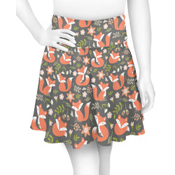 Fox Trail Floral Skater Skirt