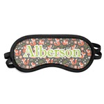Fox Trail Floral Sleeping Eye Mask (Personalized)