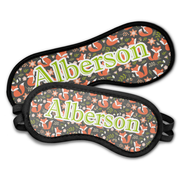 Fox Trail Floral Sleeping Eye Masks - PARENT