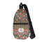 Fox Trail Floral Sling Bag - Front View
