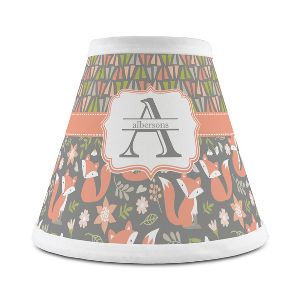 Custom Fox Trail Floral Chandelier Lamp Shade (Personalized)