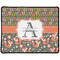 Fox Trail Floral Large Gaming Mouse Pad - 12.5" x 10" (Personalized)