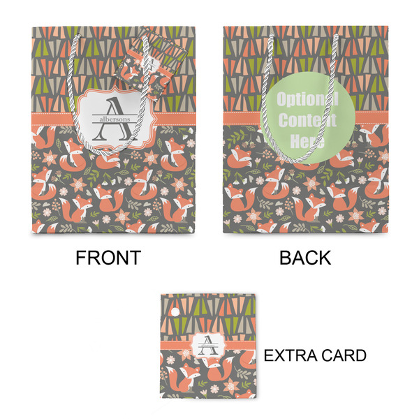Fox Trail Floral Small Gift Bag - Approval