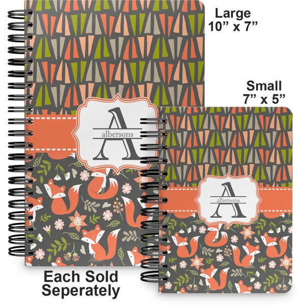 Fox Trail Floral Spiral Journal - Comparison
