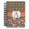 Fox Trail Floral Spiral Notebook - 5x7 w/ Name and Initial