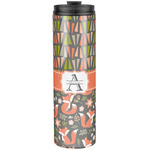 Fox Trail Floral Stainless Steel Skinny Tumbler - 20 oz (Personalized)