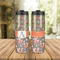 Fox Trail Floral Stainless Steel Tumbler - Lifestyle