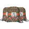 Fox Trail Floral String Backpack - MAIN