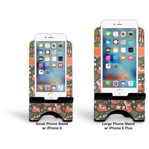 Fox Trail Floral Stylized Phone Stand - Comparison