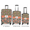 Fox Trail Floral Suitcase Set 1 - APPROVAL
