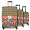 Fox Trail Floral Suitcase Set 1 - MAIN