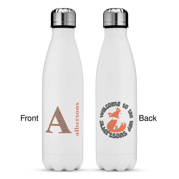 Fox Trail Floral Tapered Water Bottle - Apvl