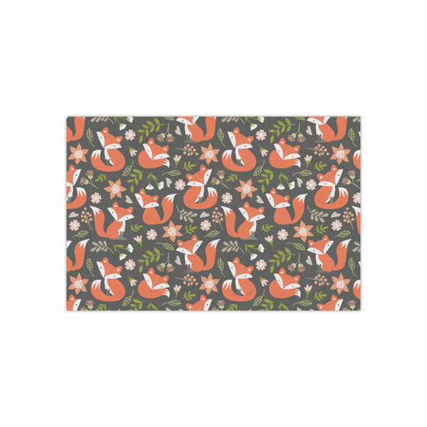 Custom Fox Trail Floral Small Tissue Papers Sheets - Heavyweight
