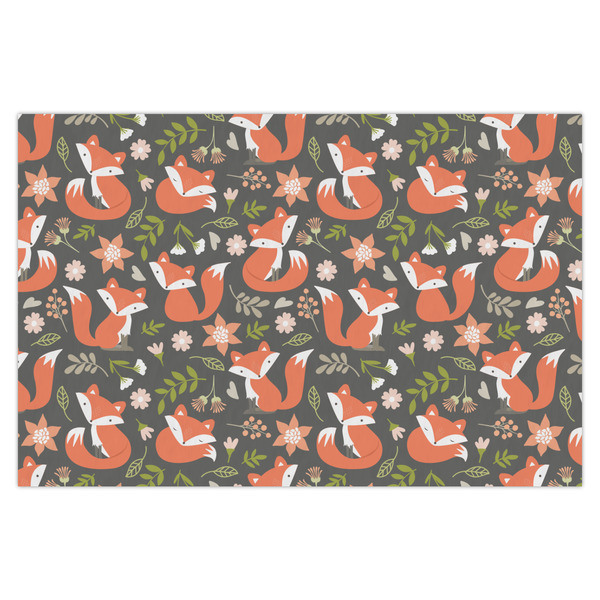 Custom Fox Trail Floral X-Large Tissue Papers Sheets - Heavyweight