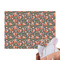 Fox Trail Floral Tissue Paper Sheets - Main