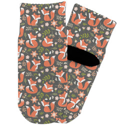 Fox Trail Floral Toddler Ankle Socks