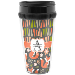 Fox Trail Floral Acrylic Travel Mug without Handle (Personalized)