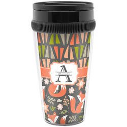Fox Trail Floral Acrylic Travel Mug without Handle (Personalized)