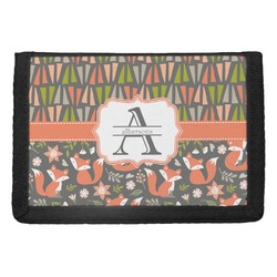Fox Trail Floral Trifold Wallet (Personalized)