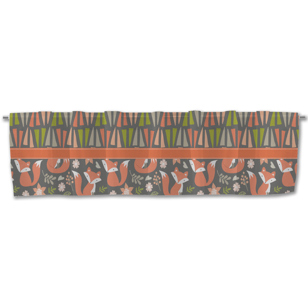 Fox Trail Floral Valance - Front