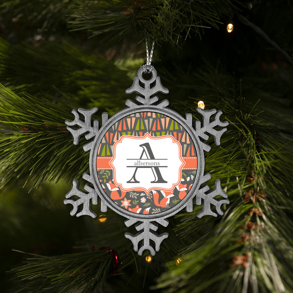 Fox Trail Floral Vintage Snowflake - (LIFESTYLE)