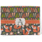 Fox Trail Floral Kitchen Towel - Waffle Weave - Full Color Print (Personalized)