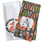Fox Trail Floral Waffle Weave Towels - Two Print Styles
