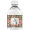 Fox Trail Floral Water Bottle Label - Single Front