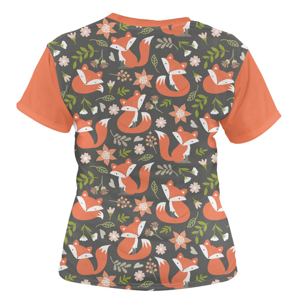 Fox Trail Floral Women's T-shirt Back